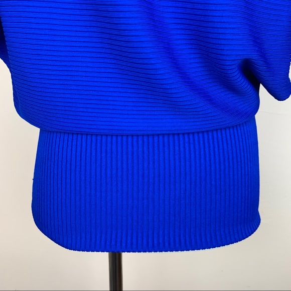 New! REISS London Meryl Asymmetric Knitted Top - Picture 11 of 14